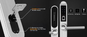 Khóa vân tay - giải pháp an toàn cho cửa nhôm kính