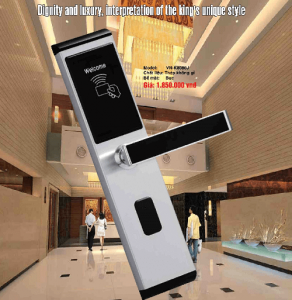 khóa thẻ từ khách sạn