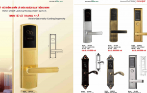 Khóa thẻ từ cao cấp vnlock