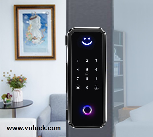 Khóa vân tay cửa kính cường lực VN-Y669